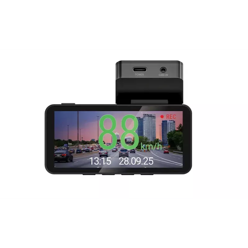 Dashcam Navitel R87 câmara de automóvel com ecrã IPS 412x960 e GPS, mapas pré-instalados