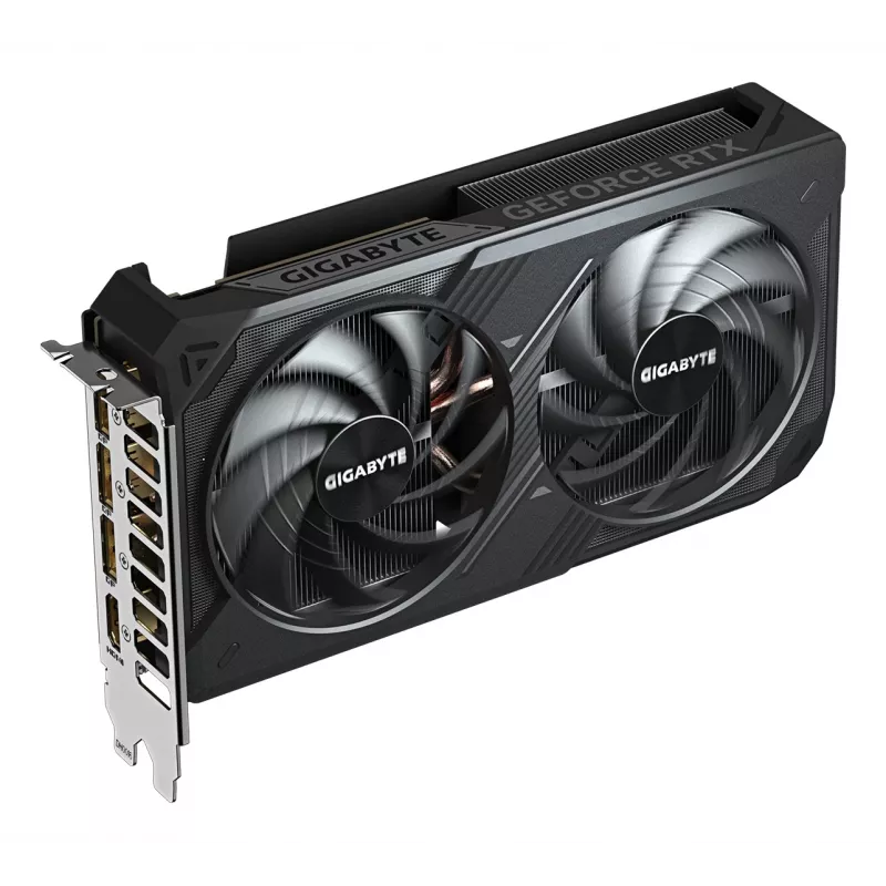 Placa gráfica GIGABYTE GeForce RTX 5060 Ti WINDFORCE OC 16G – 16 GB GDDR7, 128 Bit, PCI-E 5.0, 2587 MHz de frequência do núcleo, 3 x DisplayPort, 1 x HDMI, GV-N506TWF2OC-16GD