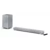 Sharp HT-SBW53121(SL) 3.1.2 Dolby Atmos/DTS:X barra de som com subwoofer sem fios, 550 W, Bluetooth, prateada