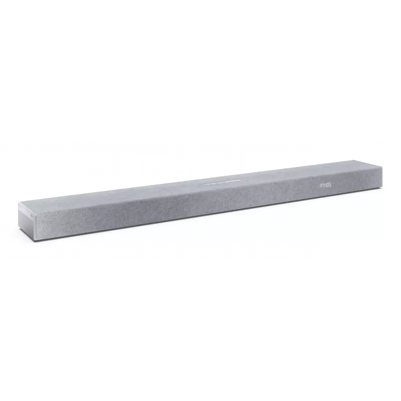 Sharp HT-SBW53121(SL) 3.1.2 Dolby Atmos/DTS:X barra de som com subwoofer sem fios, 550 W, Bluetooth, prateada