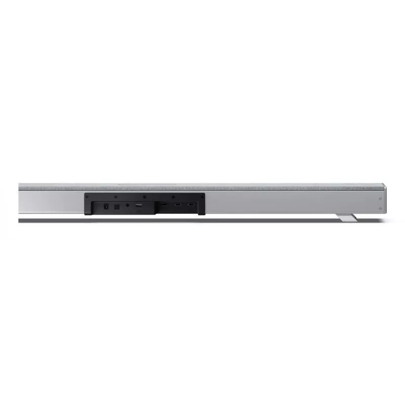 Sharp HT-SBW53121(SL) 3.1.2 Dolby Atmos/DTS:X barra de som com subwoofer sem fios, 550 W, Bluetooth, prateada