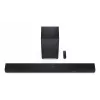 Sharp HT-SBW55121(BK) 5.1.2 Dolby Atmos/DTS:X barra de som com subwoofer sem fios, 650 W, Bluetooth, preta