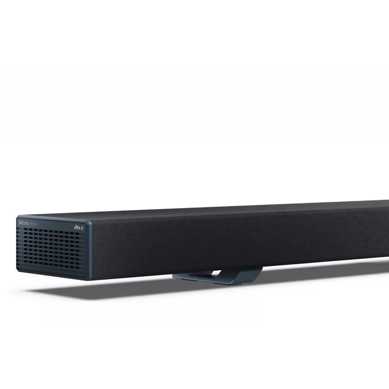 Sharp HT-SBW55121(BK) 5.1.2 Dolby Atmos/DTS:X barra de som com subwoofer sem fios, 650 W, Bluetooth, preta