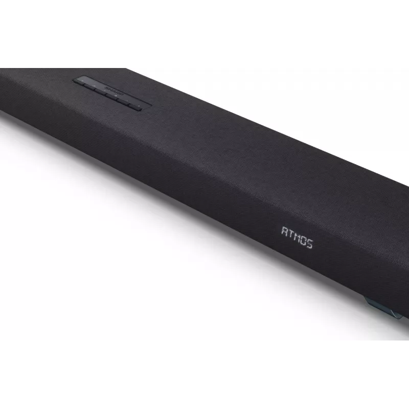Sharp HT-SBW55121(BK) 5.1.2 Dolby Atmos/DTS:X barra de som com subwoofer sem fios, 650 W, Bluetooth, preta