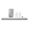 Sharp HT-SBW55121(SL) 5.1.2 Dolby Atmos/DTS:X barra de som com subwoofer sem fios, 650 W, Bluetooth, prateada