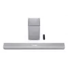 Sharp HT-SBW55121(SL) 5.1.2 Dolby Atmos/DTS:X barra de som com subwoofer sem fios, 650 W, Bluetooth, prateada