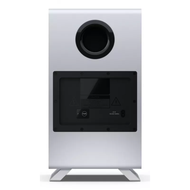Sharp HT-SBW55121(SL) 5.1.2 Dolby Atmos/DTS:X barra de som com subwoofer sem fios, 650 W, Bluetooth, prateada