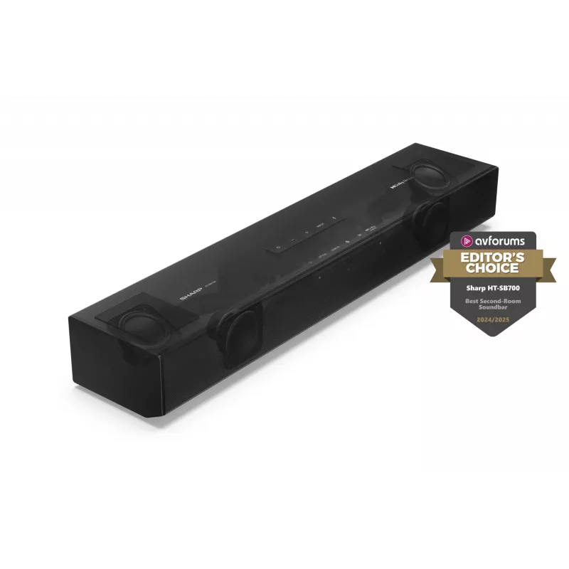 Barra de som Sharp HT-SB700 Preto 2.0.2 canais 140 W
