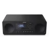 Micro sistema de áudio doméstico Sharp XL-B720D 30 W, altifalantes de 2 vias, DAB/DAB+/FM, leitor de discos óticos, preto