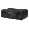 Micro sistema de áudio doméstico Sharp XL-B720D 30 W, altifalantes de 2 vias, DAB/DAB+/FM, leitor de discos óticos, preto