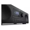 Micro sistema de áudio doméstico Sharp XL-B720D 30 W, altifalantes de 2 vias, DAB/DAB+/FM, leitor de discos óticos, preto