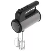 Batedeira de mão Adler AD 4232 — 900 W, 5 velocidades + turbo, acessórios em aço inoxidável, preto/prateado