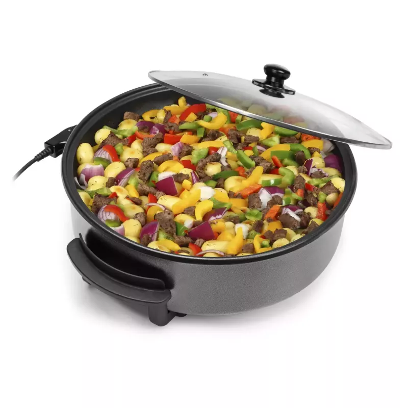 Frigideira elétrica Tristar PZ-9145 XXL - 40 cm, 1500 W, preta