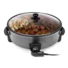 Frigideira elétrica Tristar PZ-9145 XXL - 40 cm, 1500 W, preta