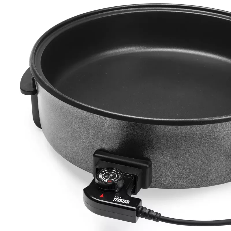 Frigideira elétrica Tristar PZ-9145 XXL - 40 cm, 1500 W, preta