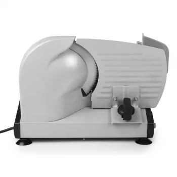 Máquina de cortar elétrica Tristar EM-2099 — 150 W, espessura máxima de corte 1,5 cm, compacta 270×435×285 mm, preto/prateado