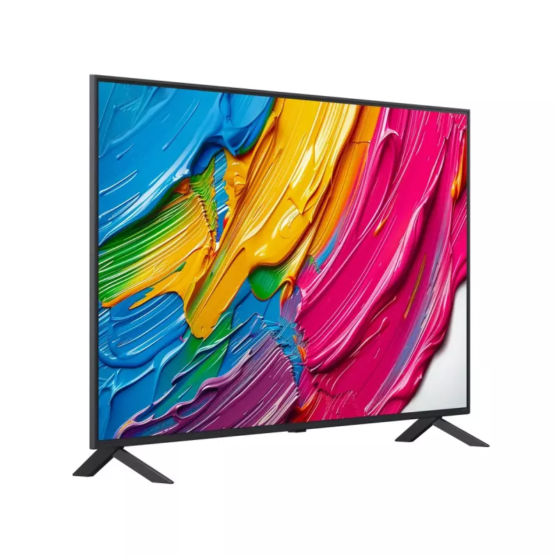 TV LG QNED AI 55QNED80A3A 55 polegadas 4K Ultra HD QNED Edge‑LED webOS Wi‑Fi Ethernet Preto