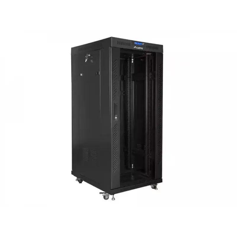 Rack autónomo Lanberg FF01-8027-12BL 27U Preto capacidade de carga 1200 kg