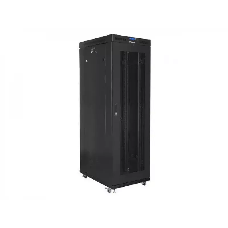 Rack autónomo Lanberg FF01-8027-23BL 27U 1200 kg preto
