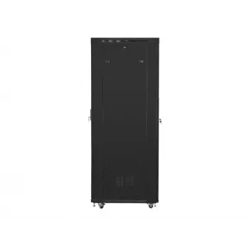 Rack autónomo Lanberg FF01-8027-23BL 27U 1200 kg preto