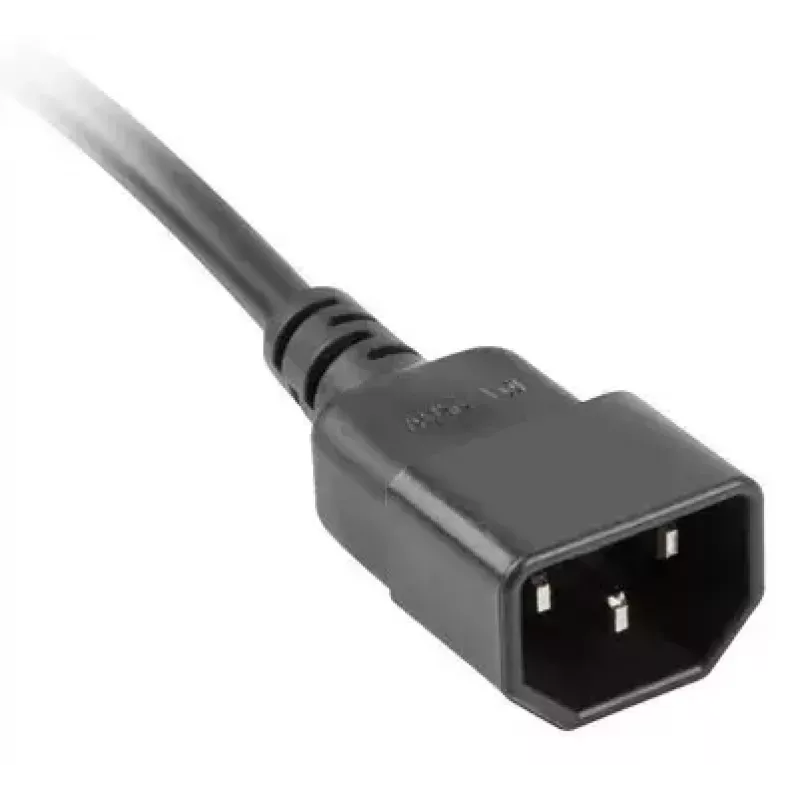 Extensão de energia Lanberg PS0-05E-0100-IEC-BK