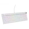 Teclado mecânico GENESIS THOR 404, tamanho completo USB, QWERTY Inglês, retroiluminação RGB, branco