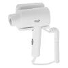 Secador de cabelo de parede Adler AD 2285 — 2000 W, 3 níveis de temperatura, nível frio, branco