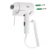 Secador de cabelo de parede Adler AD 2285 — 2000 W, 3 níveis de temperatura, nível frio, branco