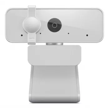 Webcam Lenovo 310 Full HD 1920x1080 30fps USB 2.0 branco, suporte com clipe