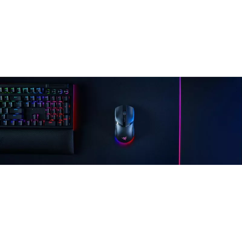 Razer Cobra HyperSpeed rato sem fios para jogos, ótico, 26000 DPI, Bluetooth + RF + USB Type-A, para destros