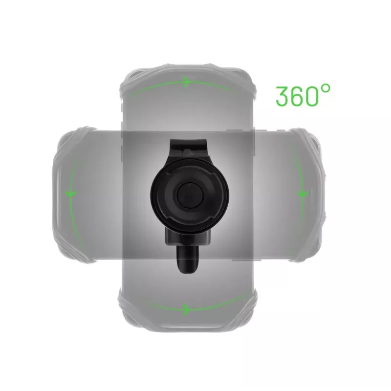 Suporte para telefone FIXED FIXBI2-BK preto — suporte fixo para bicicleta ou mota