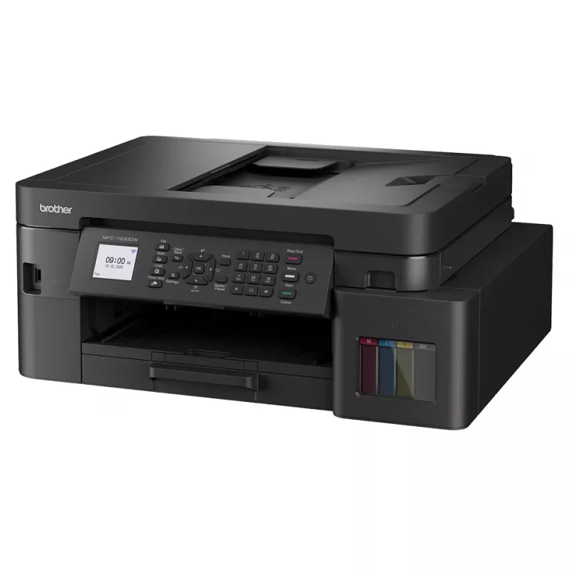 Impressora multifunções de jato de tinta Brother MFC-T930DW — impressão a cores, A4, duplex, Wi‑Fi, Ethernet, 30 ppm (P/B), 26 ppm (cor)