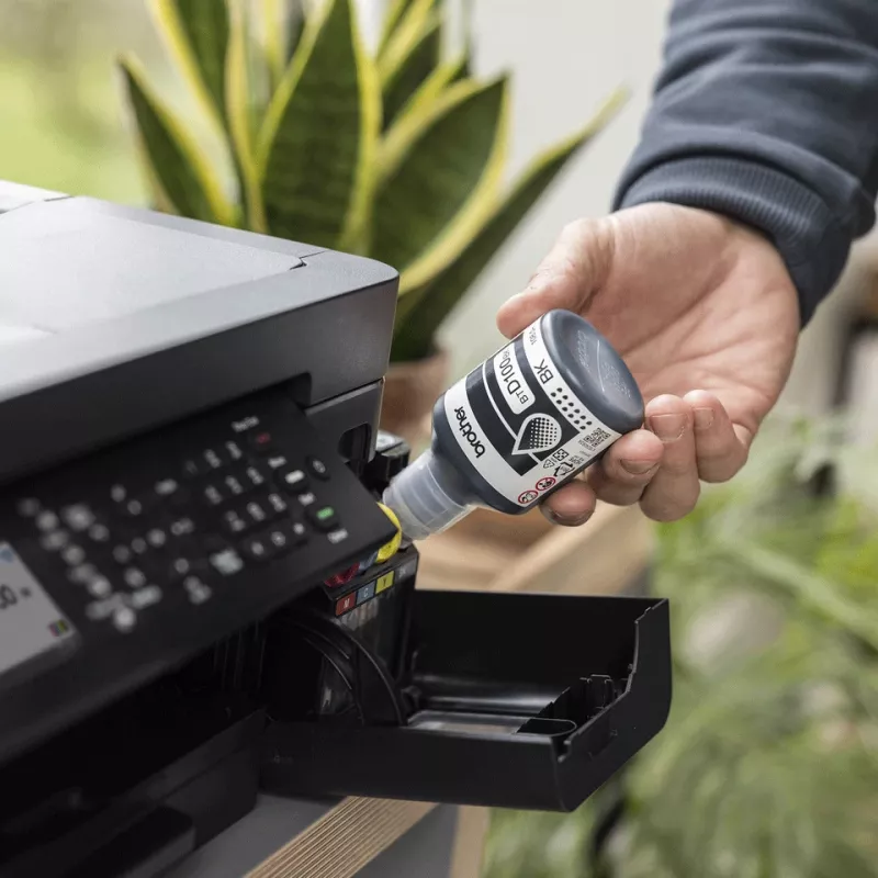 Impressora multifunções de jato de tinta Brother MFC-T930DW — impressão a cores, A4, duplex, Wi‑Fi, Ethernet, 30 ppm (P/B), 26 ppm (cor)