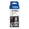 Brother BTD100BK garrafa de tinta, original, preta, 108 ml, 7500 páginas