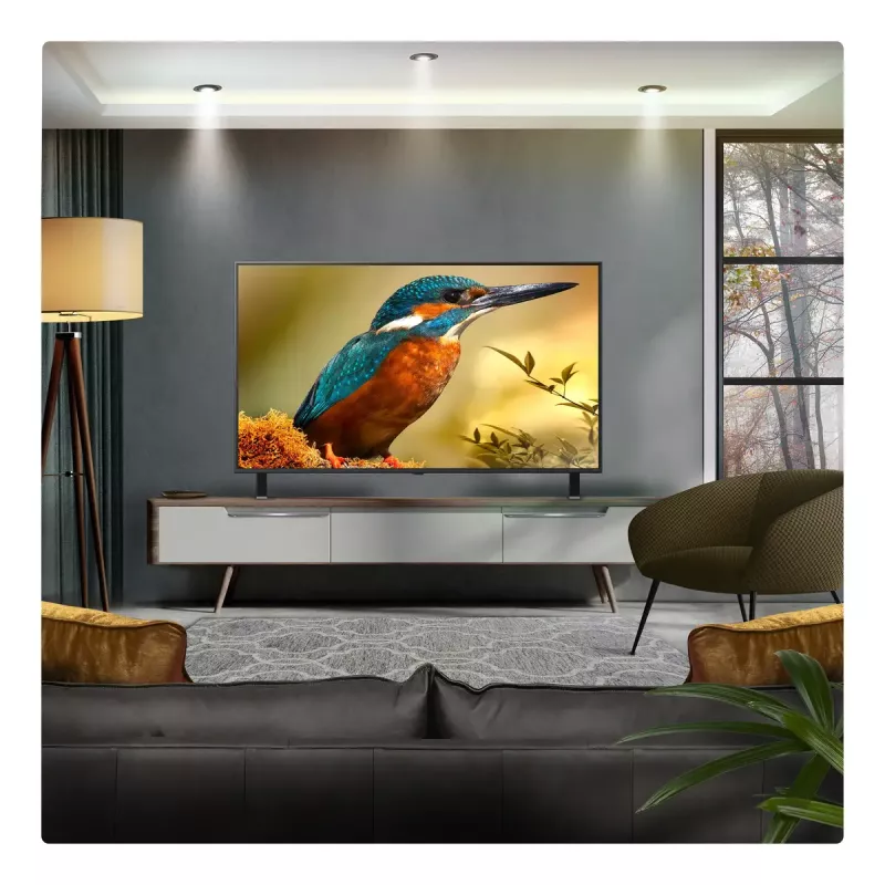 TV LG 55QNED85A3C 55 polegadas 4K QNED evo Smart TV, WebOS, Motion Pro, Wi‑Fi, Ethernet, DVB-T/T2, preto