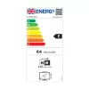 TV LG 55QNED85A3C 55 polegadas 4K QNED evo Smart TV, WebOS, Motion Pro, Wi‑Fi, Ethernet, DVB-T/T2, preto