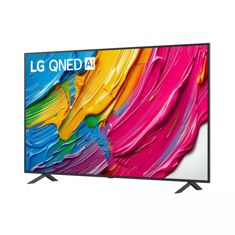TV LG 75QNED80A3A 75 polegadas QNED 4K Ultra HD (3840x2160) Edge-LED, webOS, DVB-S2/T/T2, Wi‑Fi, Bluetooth, 60 Hz