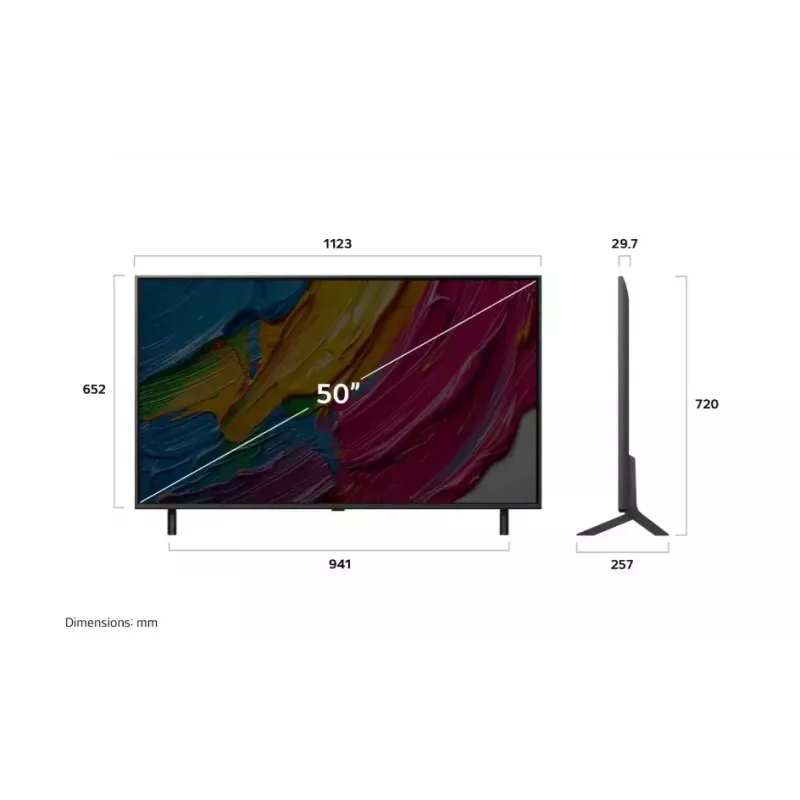 TV LG QNED 50QNED80A3A 127 cm (50