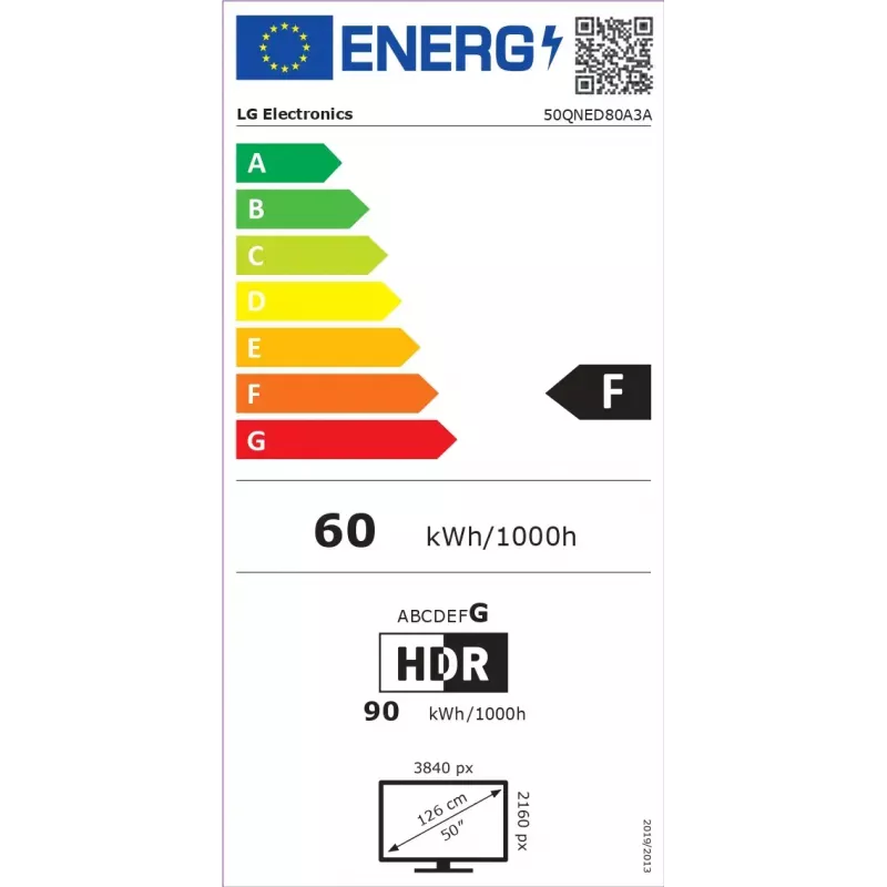 TV LG QNED 50QNED80A3A 127 cm (50