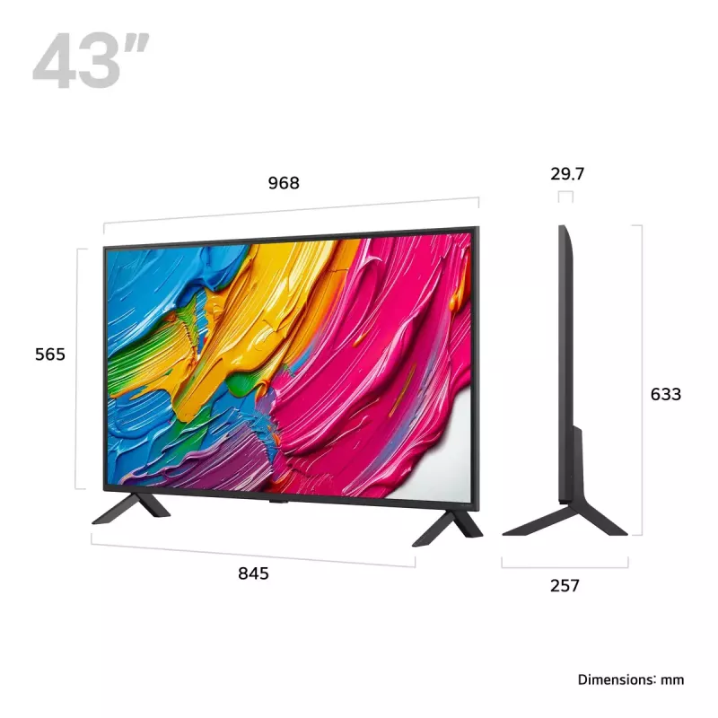 TV LG QNED 43QNED80A3A 109,2 cm (43