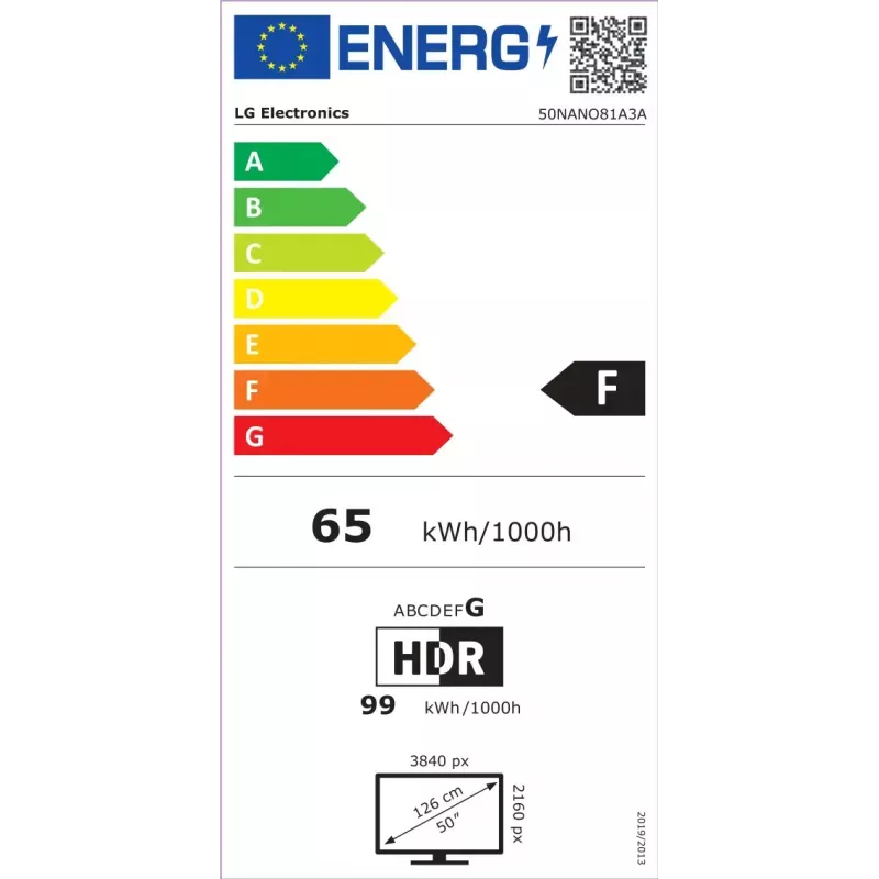 TV LG NanoCell AI 50NANO81A3A 127 cm (50 inch) 4K Ultra HD Smart TV Wi-Fi preto