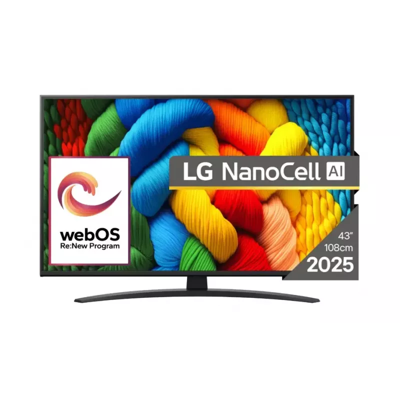 TV LG NanoCell AI 43NANO81A3A 109,2 cm (43