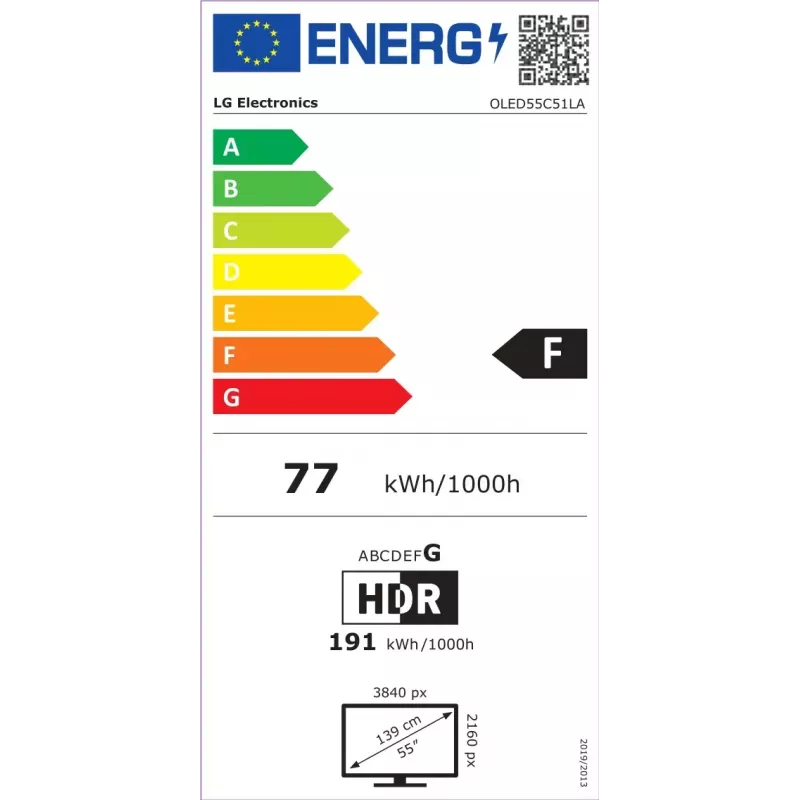 TV LG OLED evo AI OLED55C51LA 139,7 cm (55