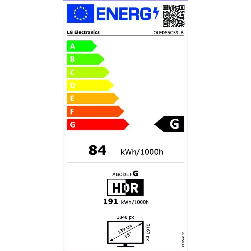 TV LG OLED evo AI OLED55C51LA 139,7 cm (55