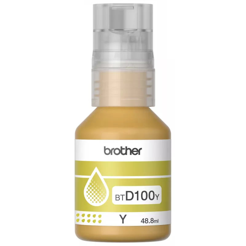 Recarga de tinta para impressora Brother BTD100Y Original