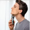 Máquina de barbear rotativa Cecotec 04199 para homem com aparador Titan e cabeça 3D