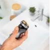 Máquina de barbear rotativa Cecotec 04199 para homem com aparador Titan e cabeça 3D