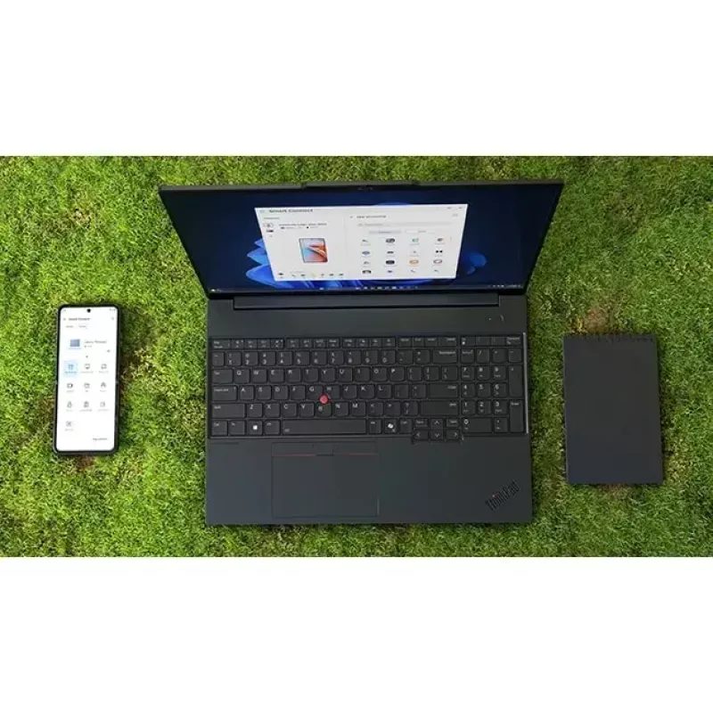 Portátil Lenovo ThinkPad E16 Gen 3 (Intel) — 16 polegadas WUXGA, Intel Core Ultra 5 225U, 16 GB DDR5, 512 GB SSD, Windows 11 Pro, preto