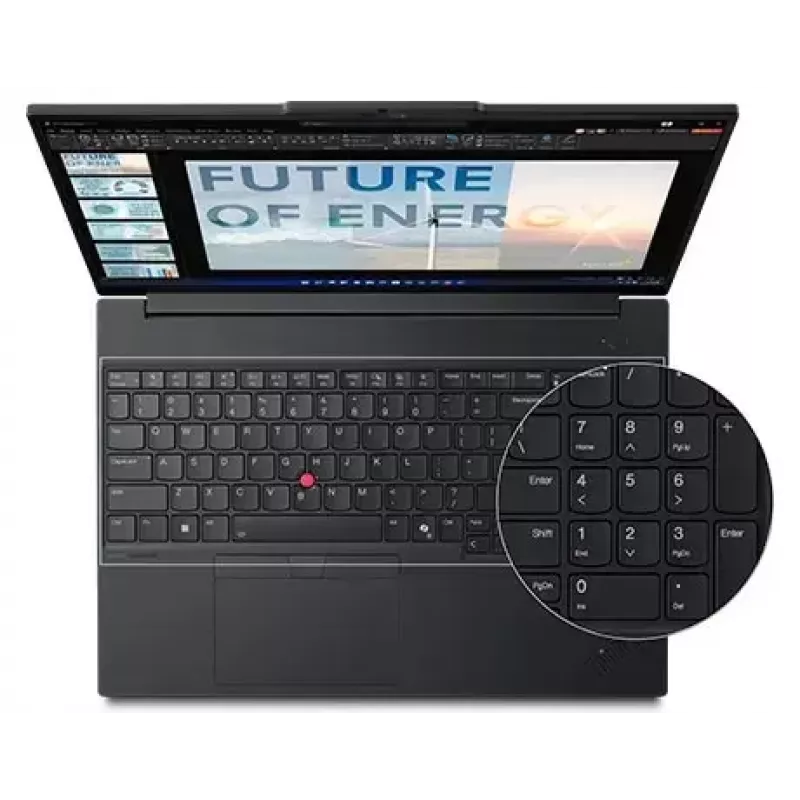 Lenovo ThinkPad E16 Gen 3 21SR006JMX portátil, 16 polegadas WUXGA, Ultra 5 225U, 16 GB RAM, 512 GB, Windows 11 Pro