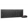 Conjunto de teclado e rato sem fios Lenovo Essential 2,4 GHz – teclado de tamanho completo com layout russo/cirílico, rato ótico ambidestro